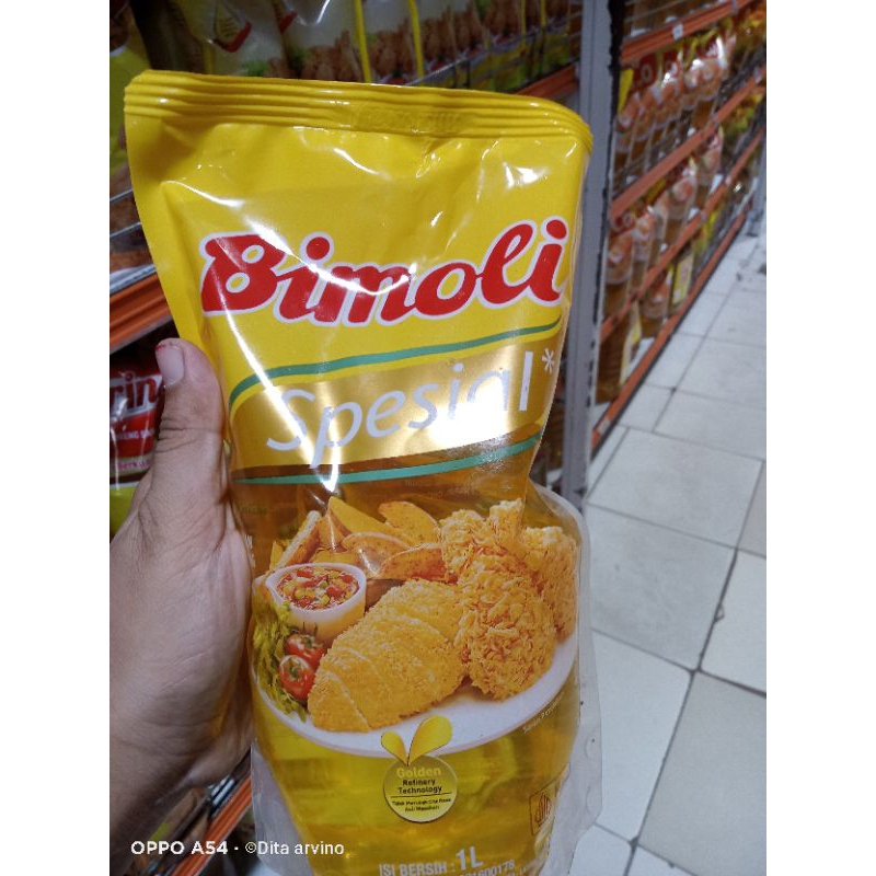 

MINYAK GORENG BIMOLI 1 LITER + PACKING KARDUS