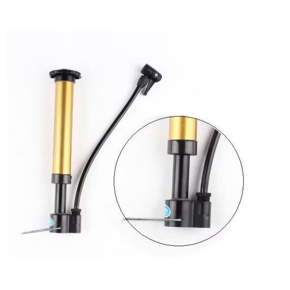 HLC - Pompa Mini Ban Sepeda Portable / Mini Pompa Angin Sepeda / Pompa Mini Portable