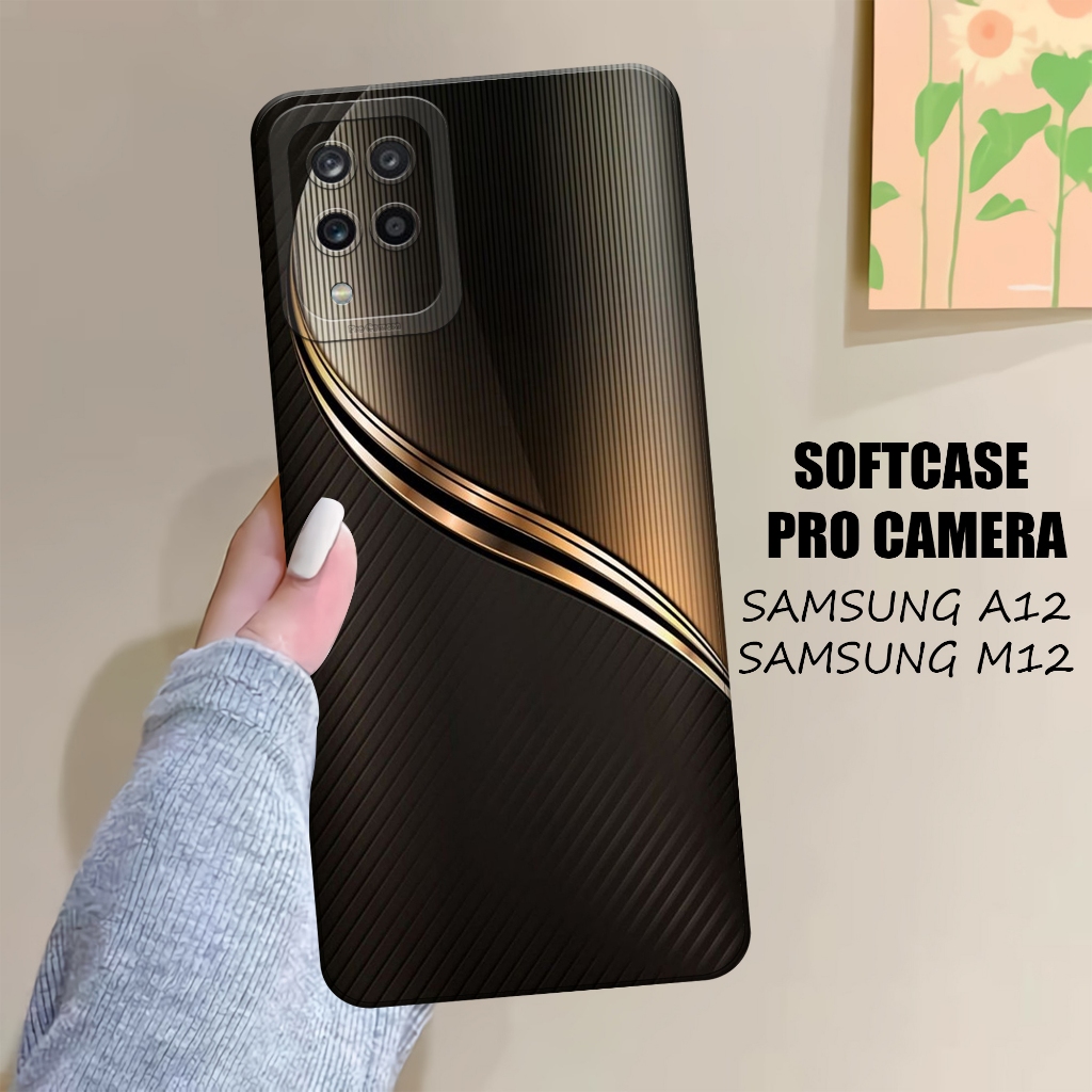 Case SAMSUNG  A12 - M12 - SAMSUNG  A12 - M12  Terbaru - Softcase  SAMSUNG A12 - M12  - Softcase Pro 