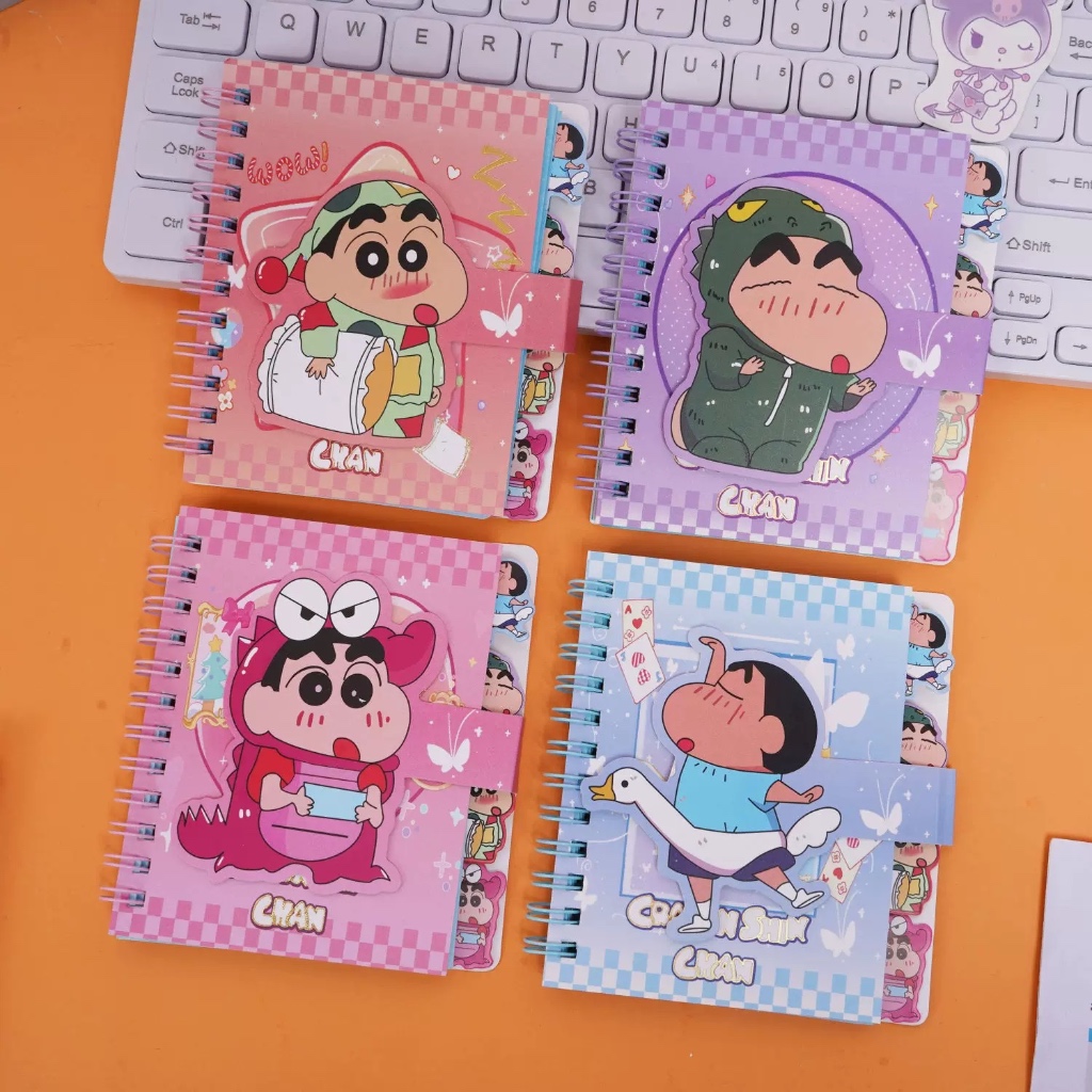 

Notebook Mini Lucu dengan Pembatas Motif CRAYON SINCHAN Memo Mini SINCHAN