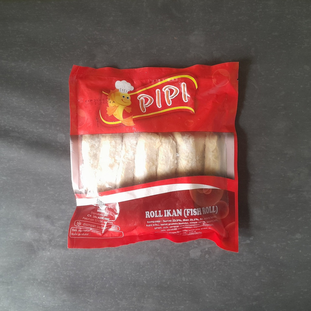 

Pipi Fish Roll 250gr