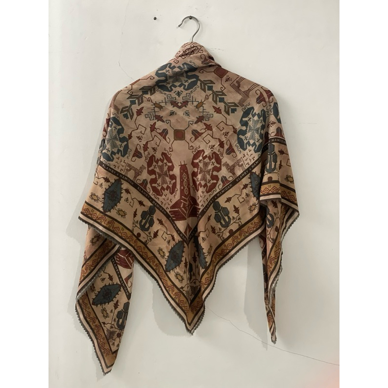 Wearing Klamby x Hamidah Scarf