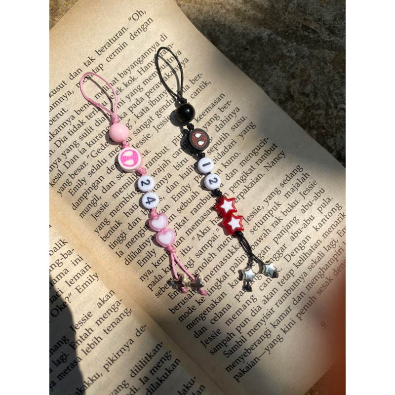 PhoneStrap Couple Spiderman Phone Strap Spiderman | Gantungan Kunci Couple Spiderman Gwen | Keychain