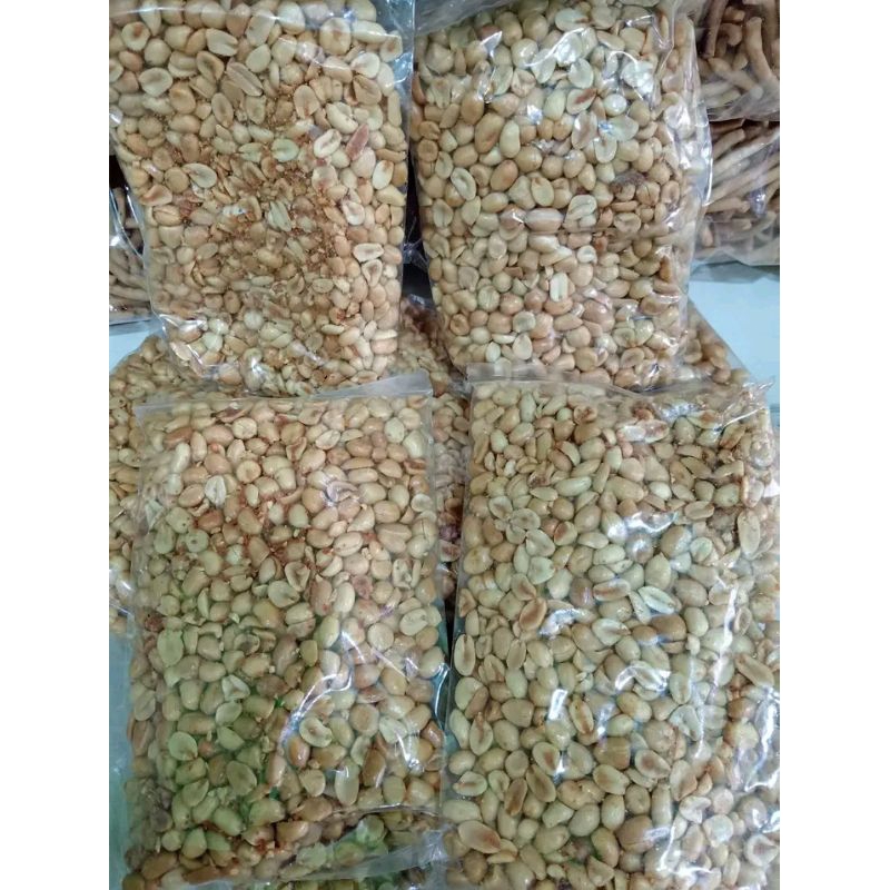 

Kacang Goreng Bawang Tojin Asin Gurih 1/2kg dan 1 kg Jaminan Rapuh Kualitas Terbaik