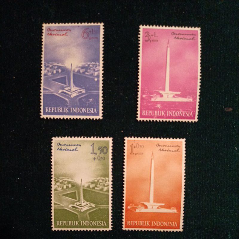 

Stamp Prangko Republik Indonesia, Monumen Nasional