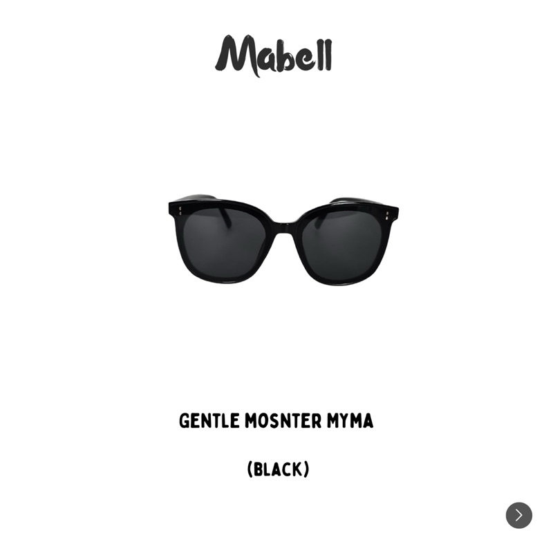 Gentle monster sunglasses myma ready stock high quality