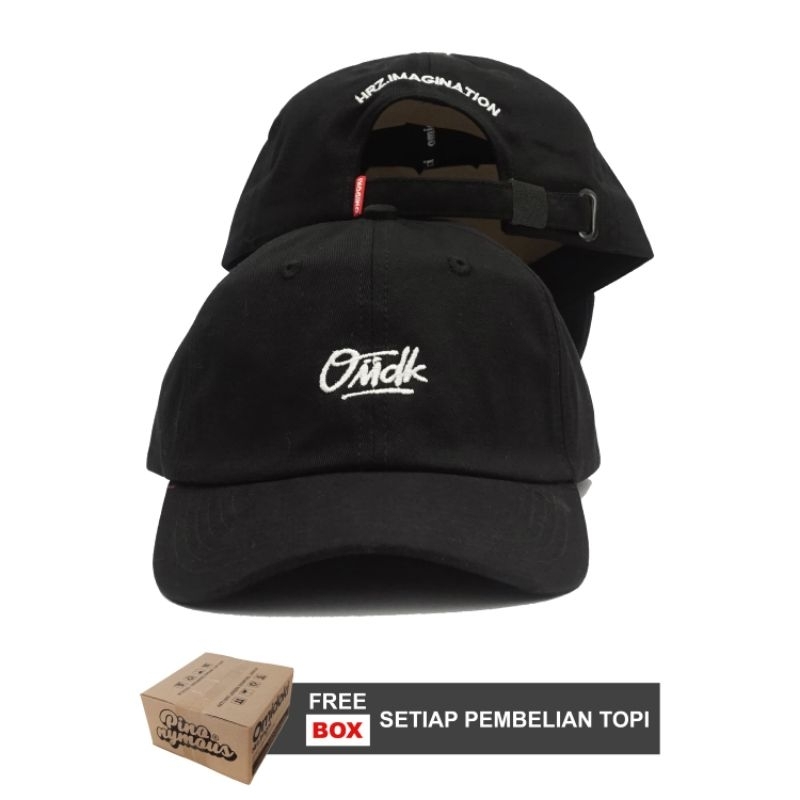 Topi Polocap Hitam Omidoki