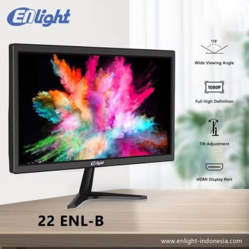 MONITOR 22 INCH ENLIGHT MONITOR 22ENL-B