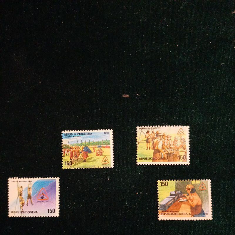 

Stamp Prangko Republik Indonesia Jambore Nasional 1996