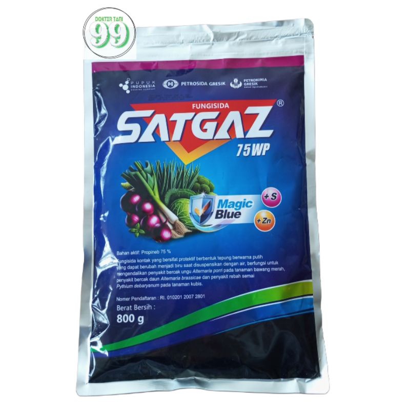 Fungisida SATGAZ 75 WP | Fungisida SATGAZ 75 WP Magic Blue 800 gr