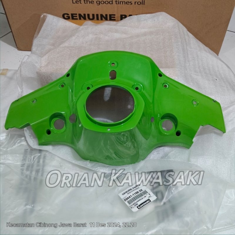 Batok bawah Kawasaki Kaze R warna hijau original