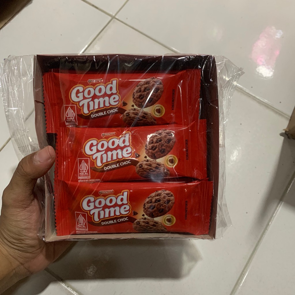 

Good Time Double Choco 1 box isi 12 pcs