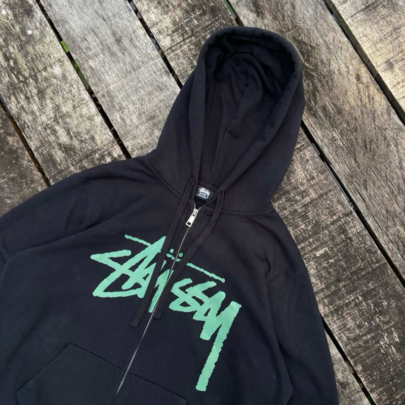 stussy venus zip hoodie