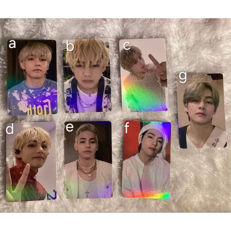[PROMO BUY 3 GET 1 FREE] PHOTOCARD HOLOGRAM PREMIUM BTS BANGTAN SONYEONDAN V JK RAPMON JIN SUGA JIMI