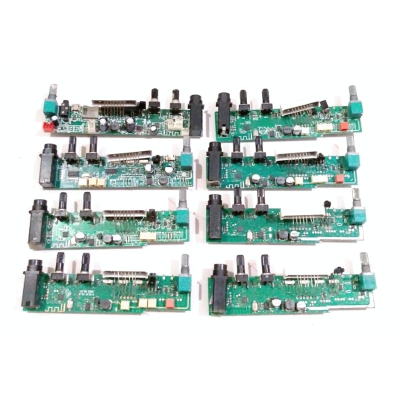 Modul Music Box copotan FLECO Bluetooth indikator Digital LED Mic Karaoke MP3 Aux Potensio memory ca