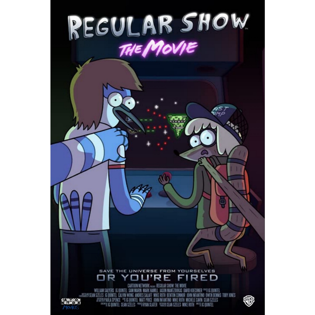 Film Dvd Regular Show The Movie 2015 High Quality Teks Indonesia