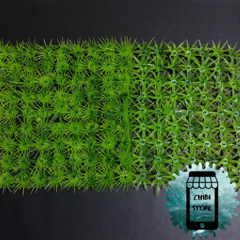 RUMPUT PETAK / RUMPUT SINTETIS PETAK / RUMPUT ARTIFICIAL KOTAK / RUMPUT PETAK AQUARIUM / RUMPUT PETA