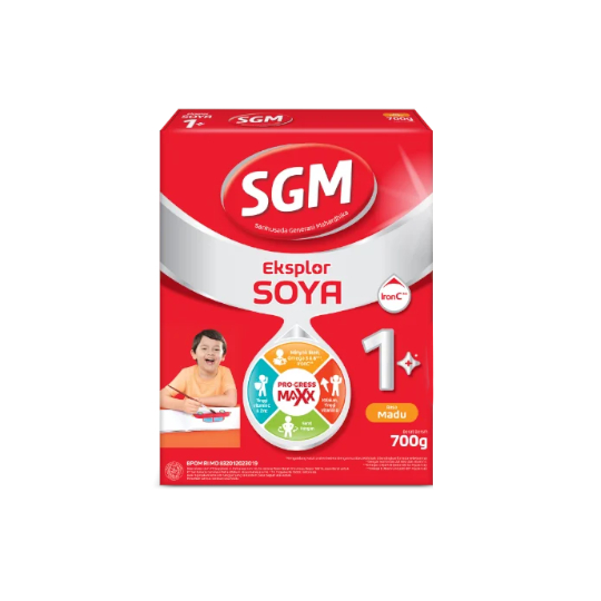 SGM Eksplor Soya 1 Plus Rasa Vanila & Madu 700Gram