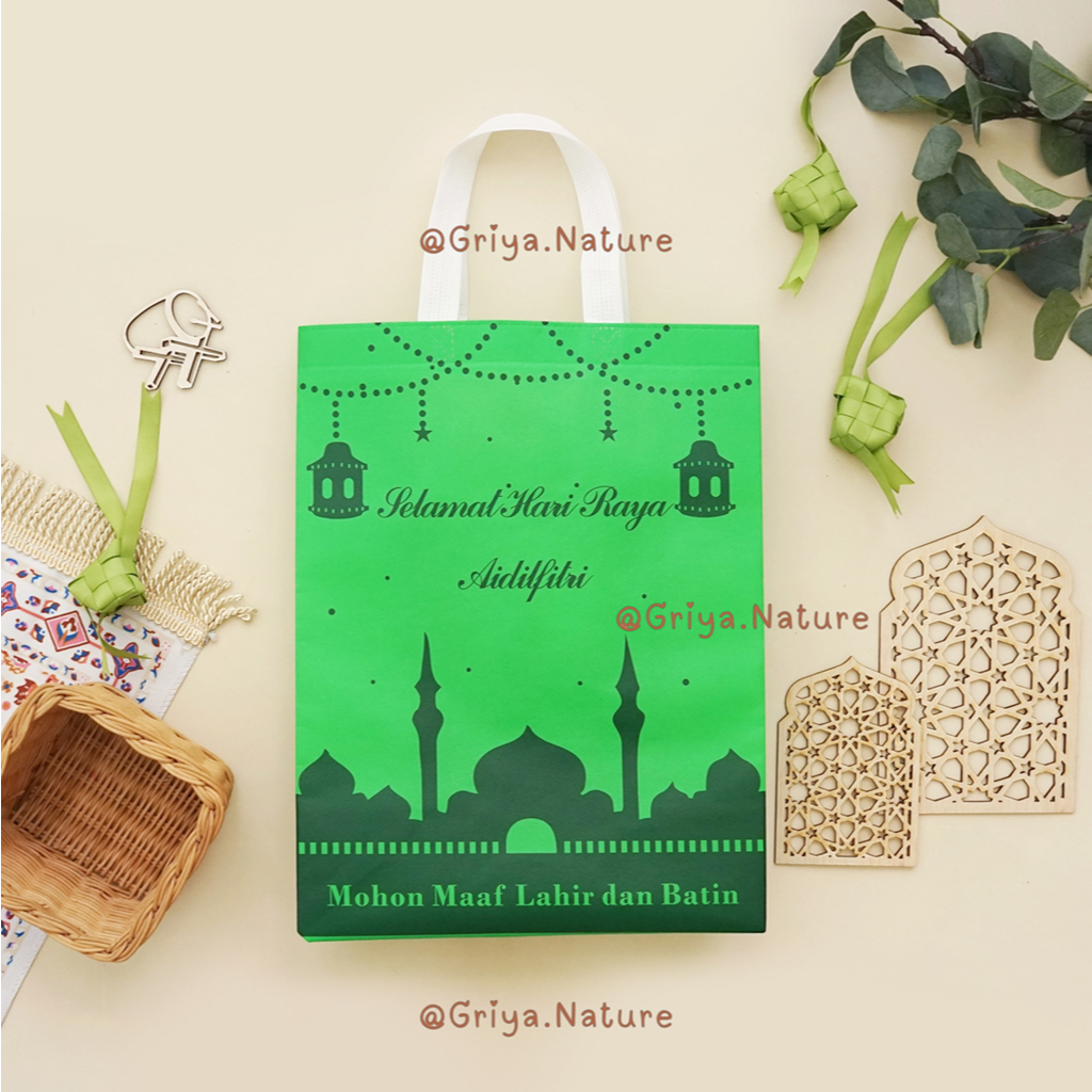 

[COD] GRIYA NATURE | Tas Lebaran Idul Fitri Laminasi Tinggi Murah JUMBO 38x30x15cm BESAR Muat Beras Sembako Tas Parcel Bingkisan Parsel Hajatan Tas Hampers Souvenir Sovenir Box Tote Goody Goodie Bag Plastik Hari Raya Goodiebag Totebag Lusinan Satuan