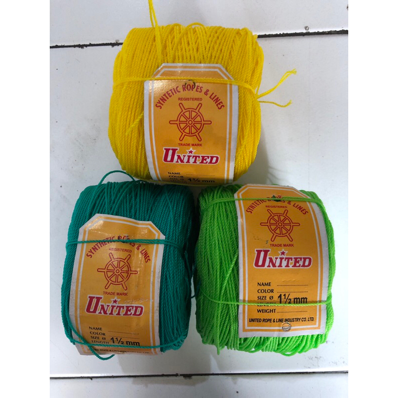 

Tali Tambang/ Tampar United uk 1.5mm, Roll Termurah!!!