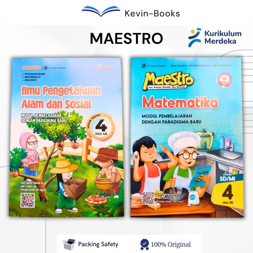 LKS MAESTRO KELAS 4 SD KURIKULUM MERDEKA