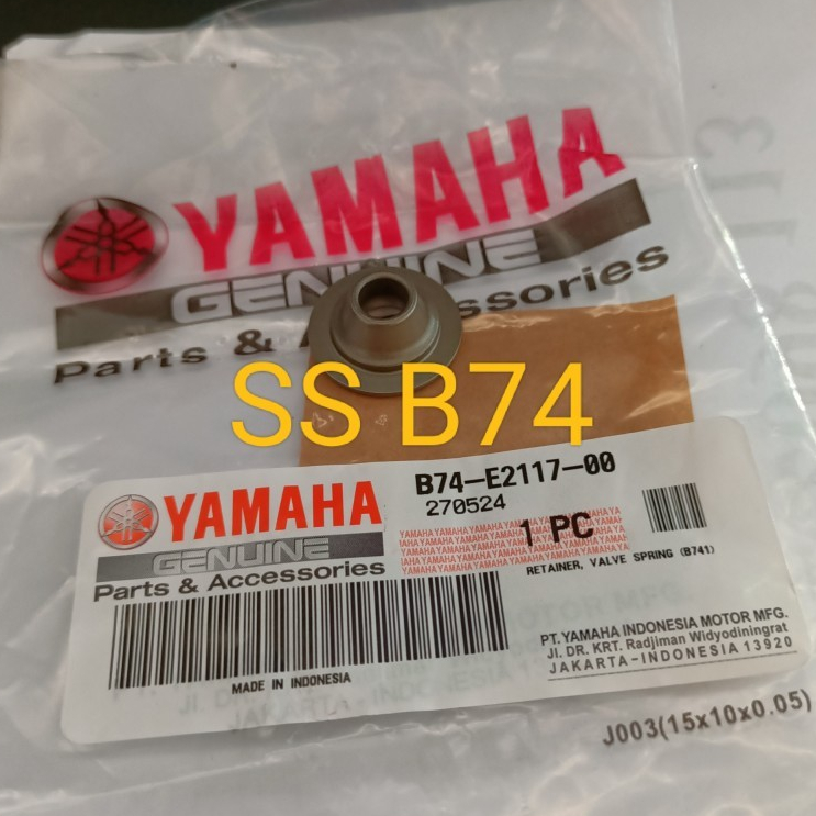 Retainer Valve, Topi Klep Yamaha XMax 250 B74-E2117-00