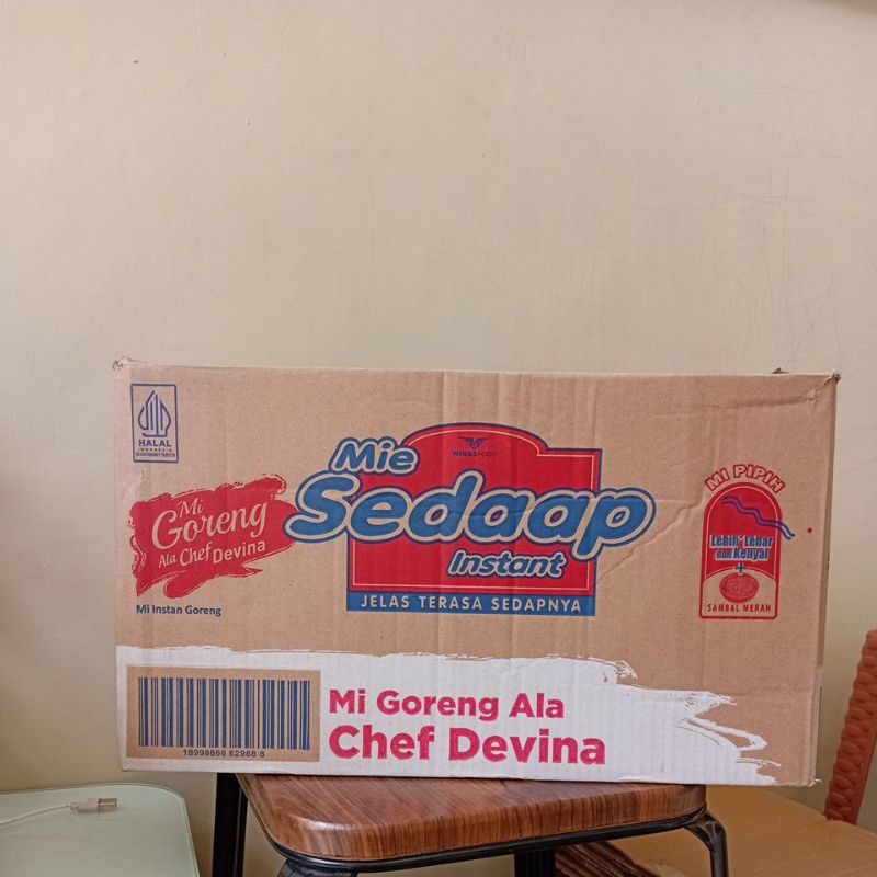 

[1 Dus isi 40 Bungkus] MIE SEDAAP GORENG ala Chef Devina
