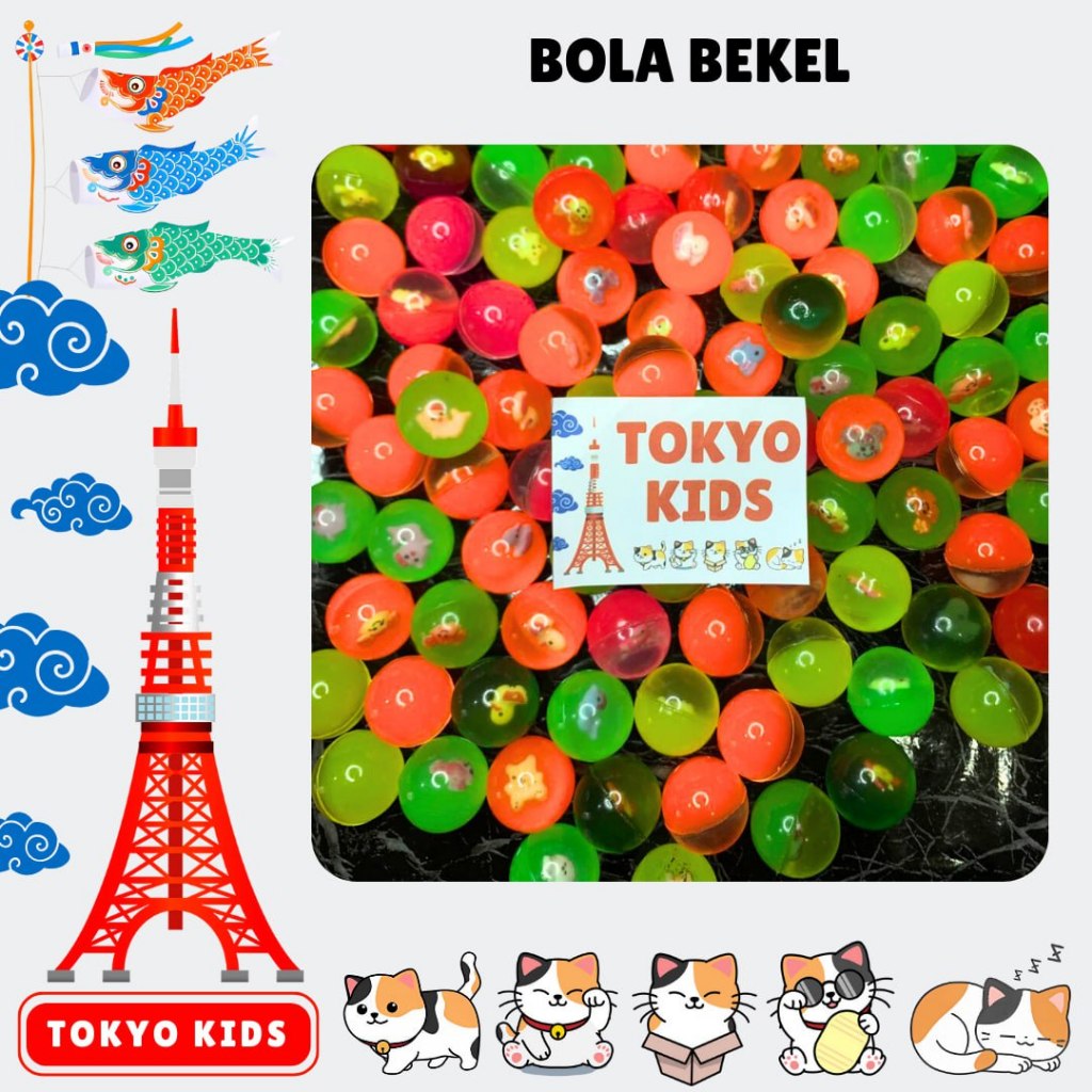 

Tokyokidz Bola Bekel Permainan Anak