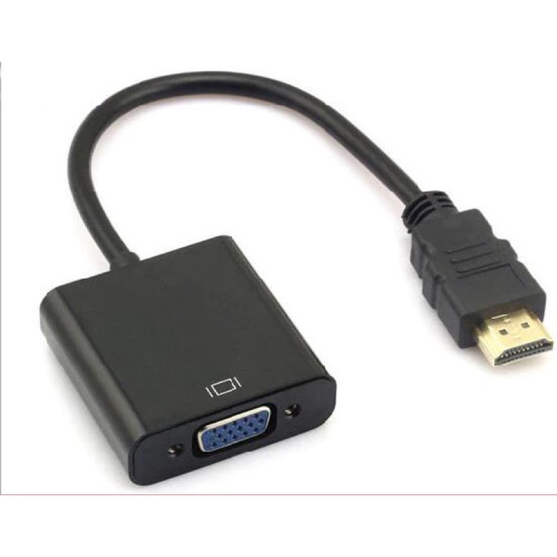 CONVERTER HDMI TO VGA / KONEKTOR HDMI TO VGA / KABEL HDMI TO VGA HDTV TO VGA
