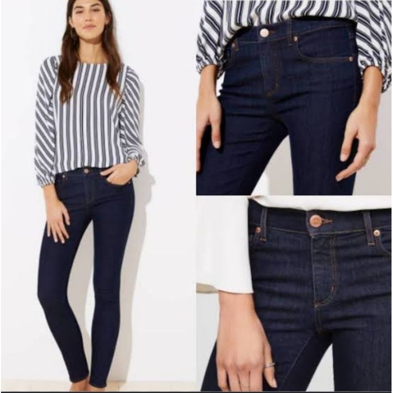 SALE  Jeans Loft curvy skinny, jeans wanita