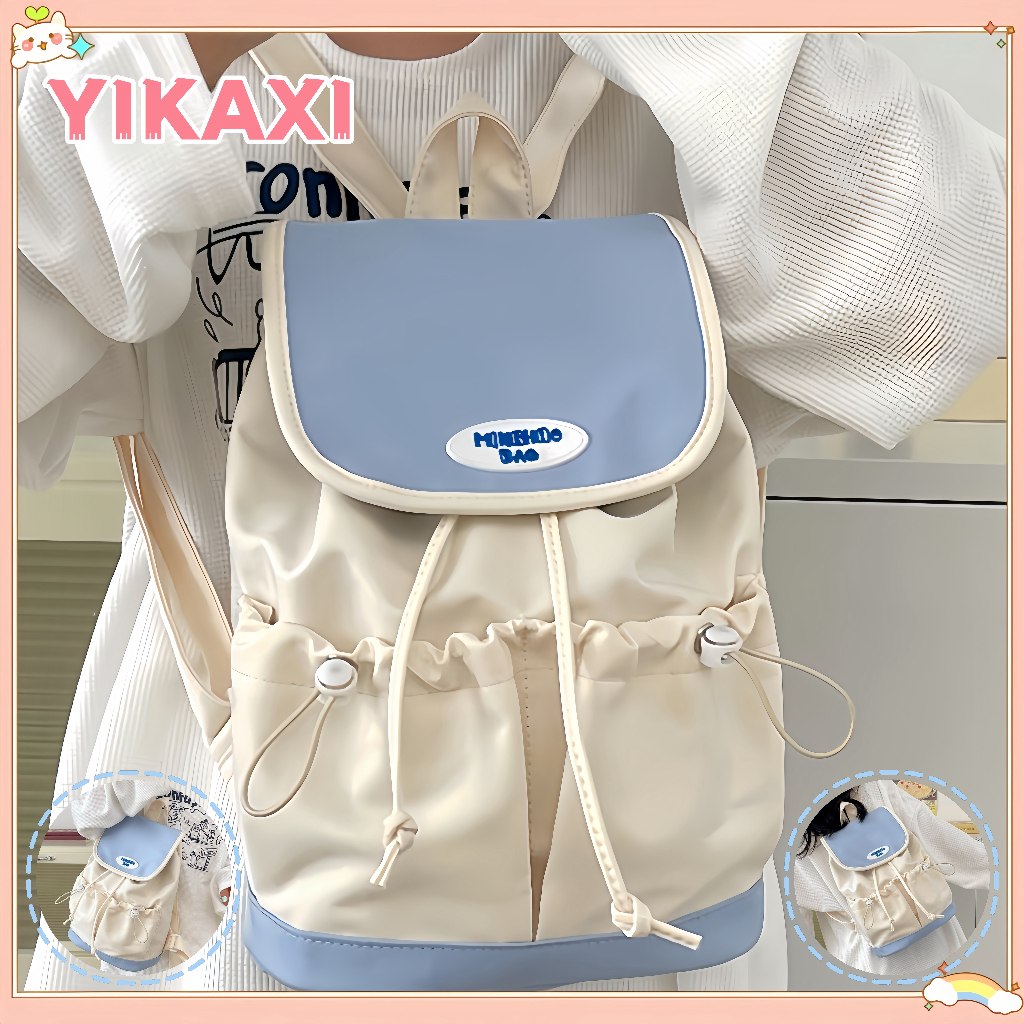 【COD】Ransel mini lucu korean styletas ransel lucu korean style tas ransel wanita Import Tas Sekolah 
