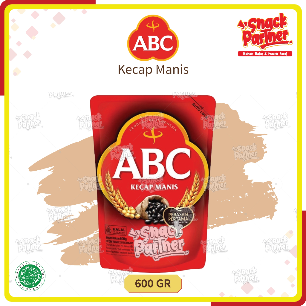 

ABC - KECAP MANIS 600 GR / Pouch Refill Kemasan 600GR