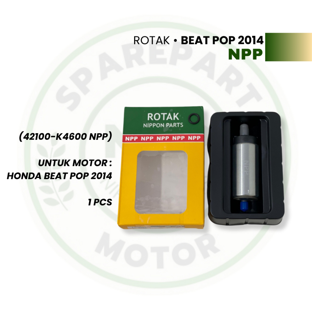 Rotak Beat Pop 2014 || Rotak Fuel Pump Honda Beat Pop 2014 Merk NPP
