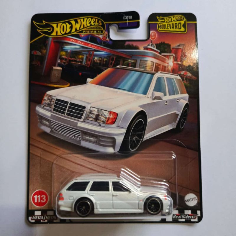 hot wheels hotwheels boulevard mercedes benz E36 E 36 AMG putih