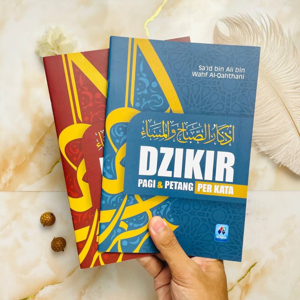 Buku Dzikir Pagi Dan Petang Per Kata Ukuran A5 - Pustaka Arafah