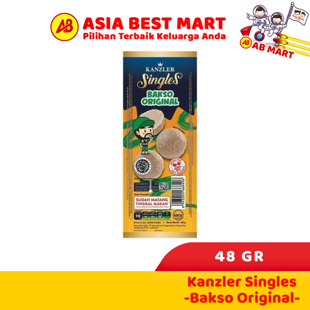 

Kanzler Singles Bakso Original 48gr