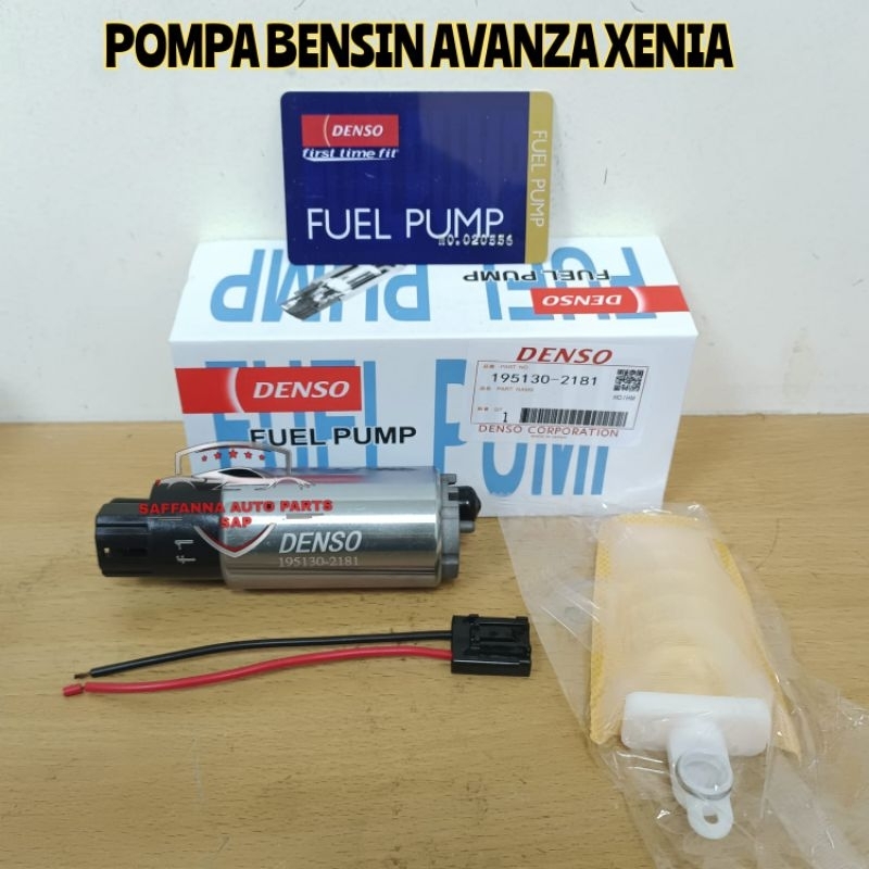 FUEL PUMP POMPA BENSIN TOYOTA AVANZA XENIA RUSH VIOS LAMA ORI DENSO GARANSI