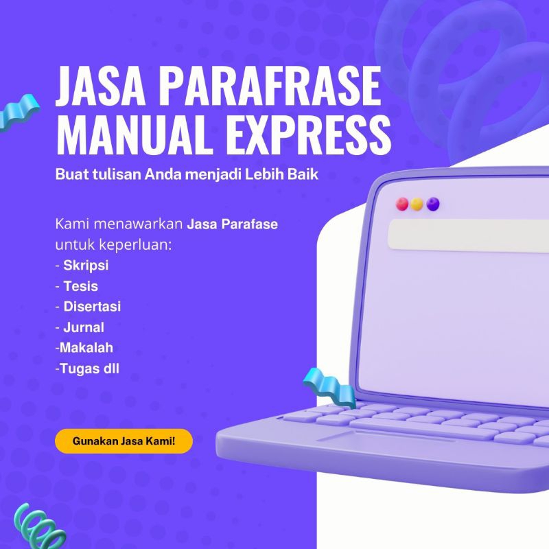 

Jasa Parafrase Manual Gercep 1 Hari