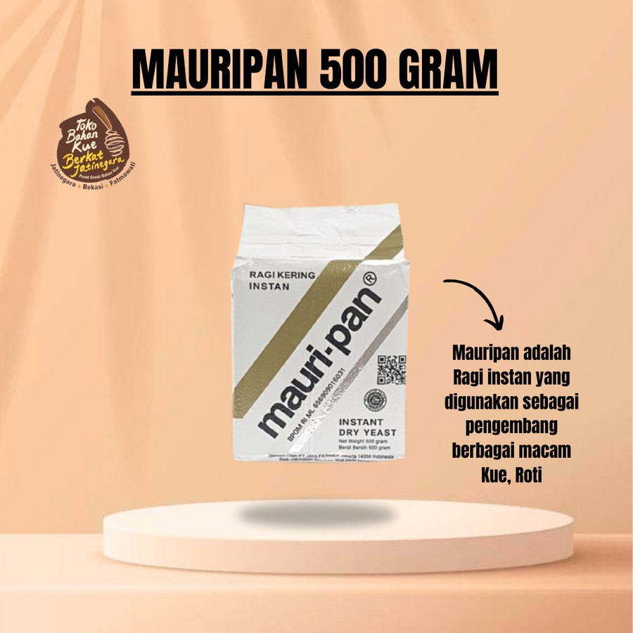 

MAURIPAN RAGI 500 GRAM / PENGEMBANG KUE ATAU ROTI / MAURIPAN