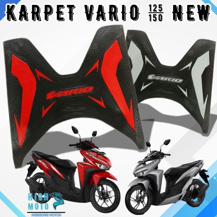 karpet motor vario 2021 / pijakan kaki motor honda VARIO 2021-2024