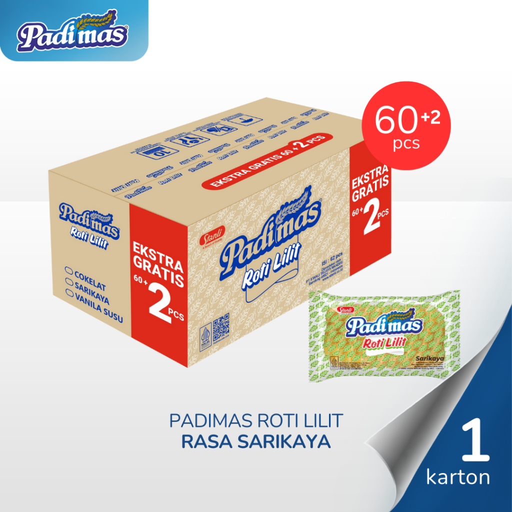 

Roti Lilit Padimas Sarikaya Extra 2 Karton