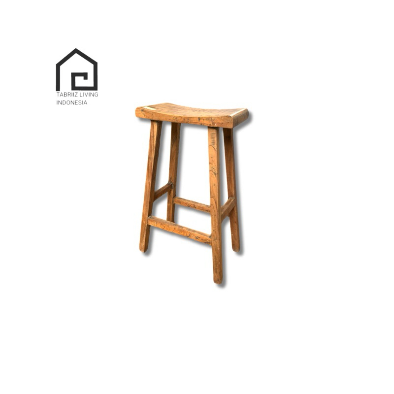 Stool jati / Kursi bar / Kursi bar jati