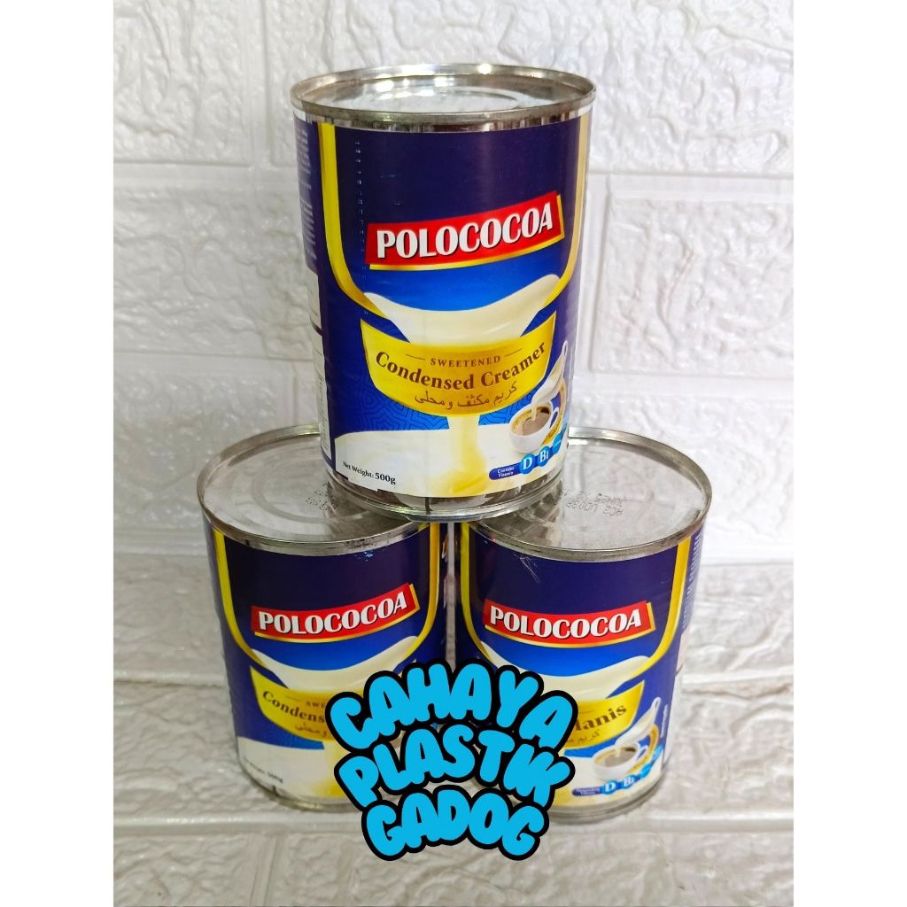 

Polococoa Condensed Milk / Susu Krimer Kental Manis Kaleng 500 gram