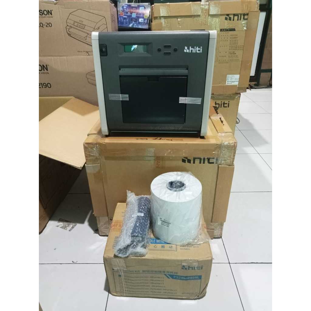 Printer HITI P525L fotobooth 4R-6R cp.Yayuk globalindo sby
