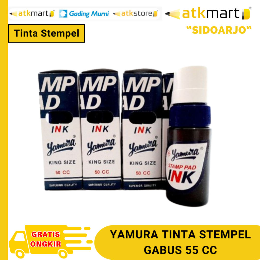 

YAMURA TINTA STEMPEL GABUS 50 CC