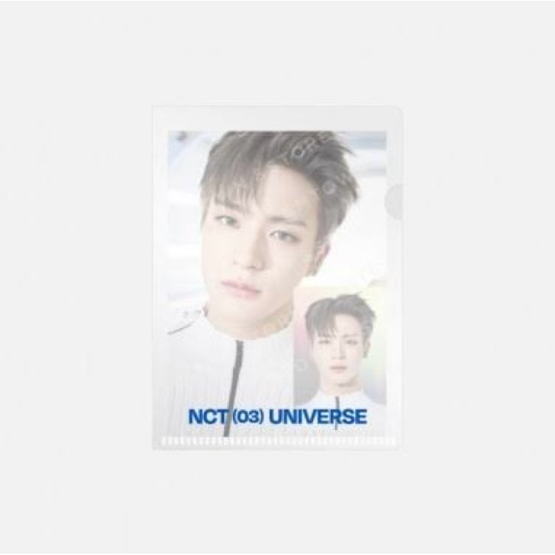 OFFICIAL MD UNIVERSE NCT POSTCARD + HOLOGRAM PHOTOCARD SET TAEYONG JAEHYUN