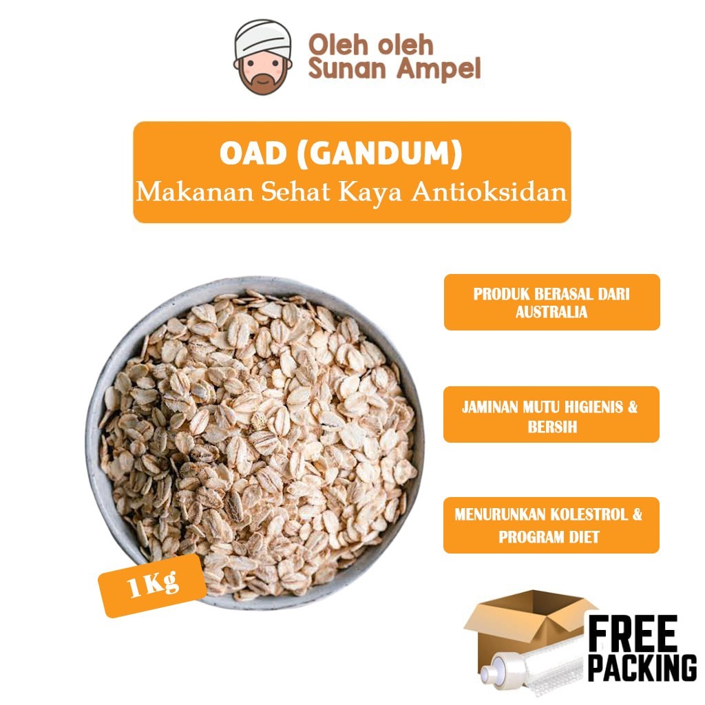 

Oatmeal 1 Kg Menu Sarapan Sehat Kaya Antioksidan Sarapan Sehat Keluarga Kaya Nutrisi