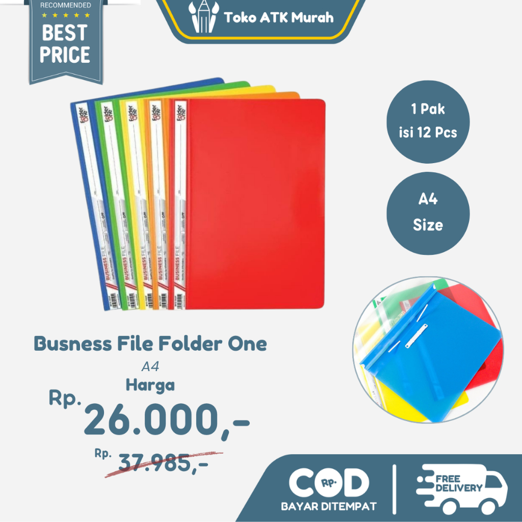 

BUSINESS FILE A4 FOLDER ONE
