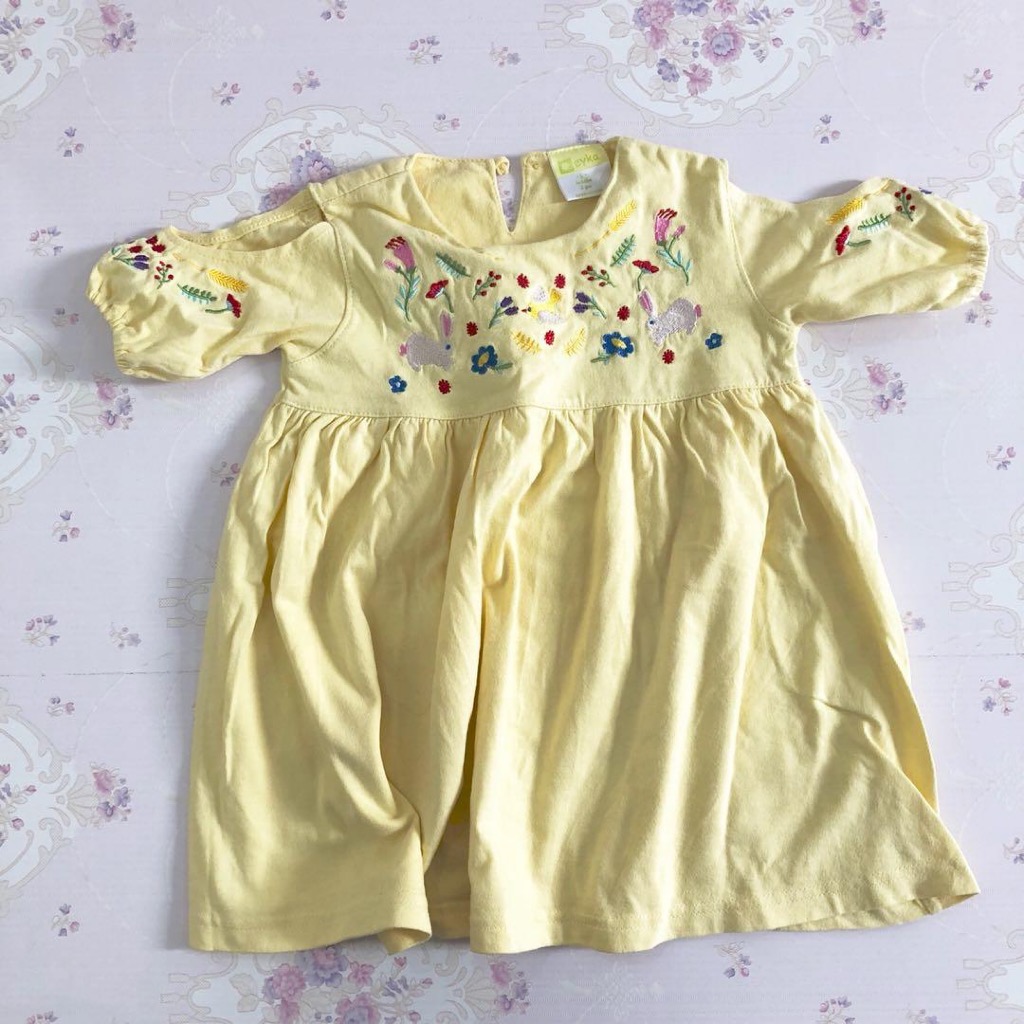 Preloved Eyka Baby Yellow Dress
