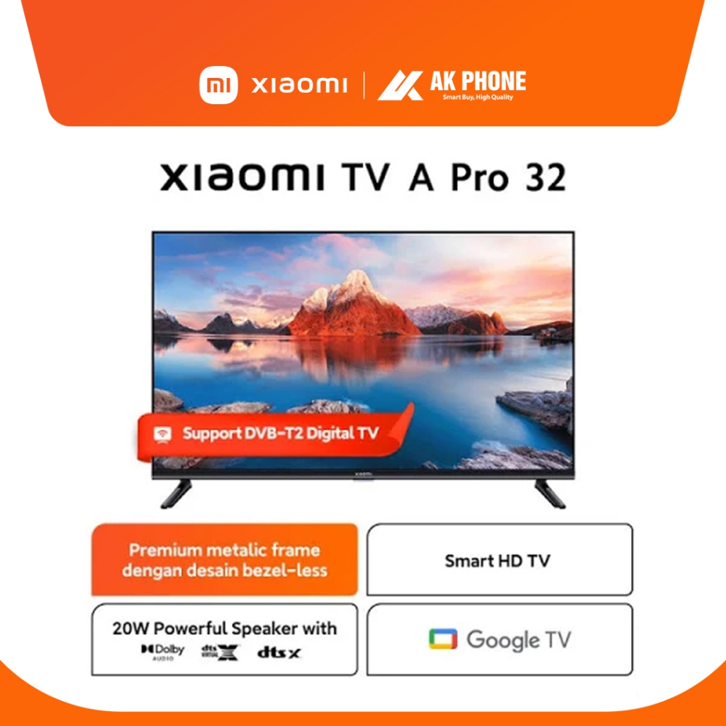 Xiaomi TV A Pro 32" Garansi Resmi (AK PHONE JAMBI)